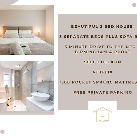 Stunning Abode 5 Min From Nec & Bhx, Pets Allowed مارستون غرين المظهر الخارجي الصورة
