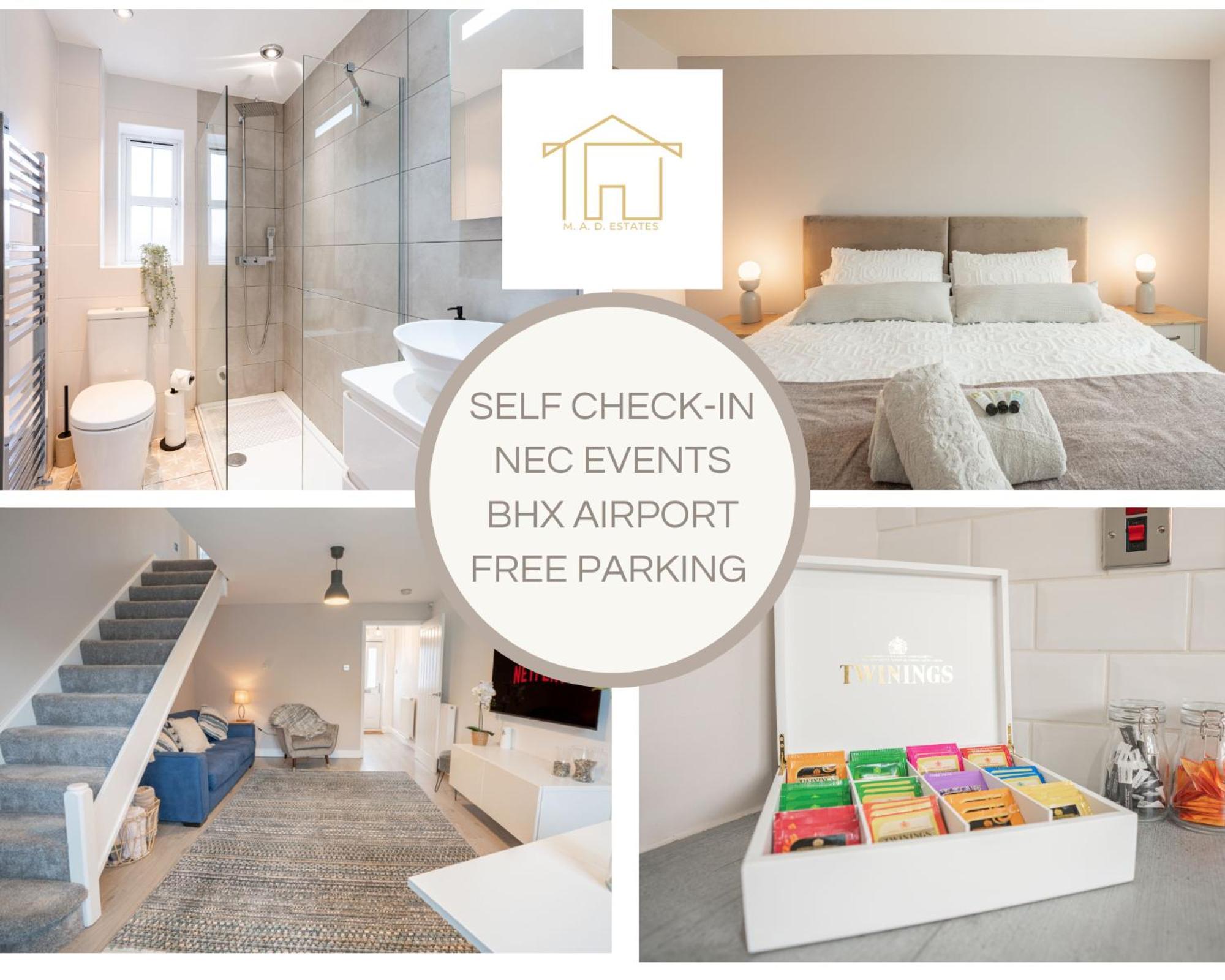 Stunning Abode 5 Min From Nec & Bhx, Pets Allowed مارستون غرين المظهر الخارجي الصورة
